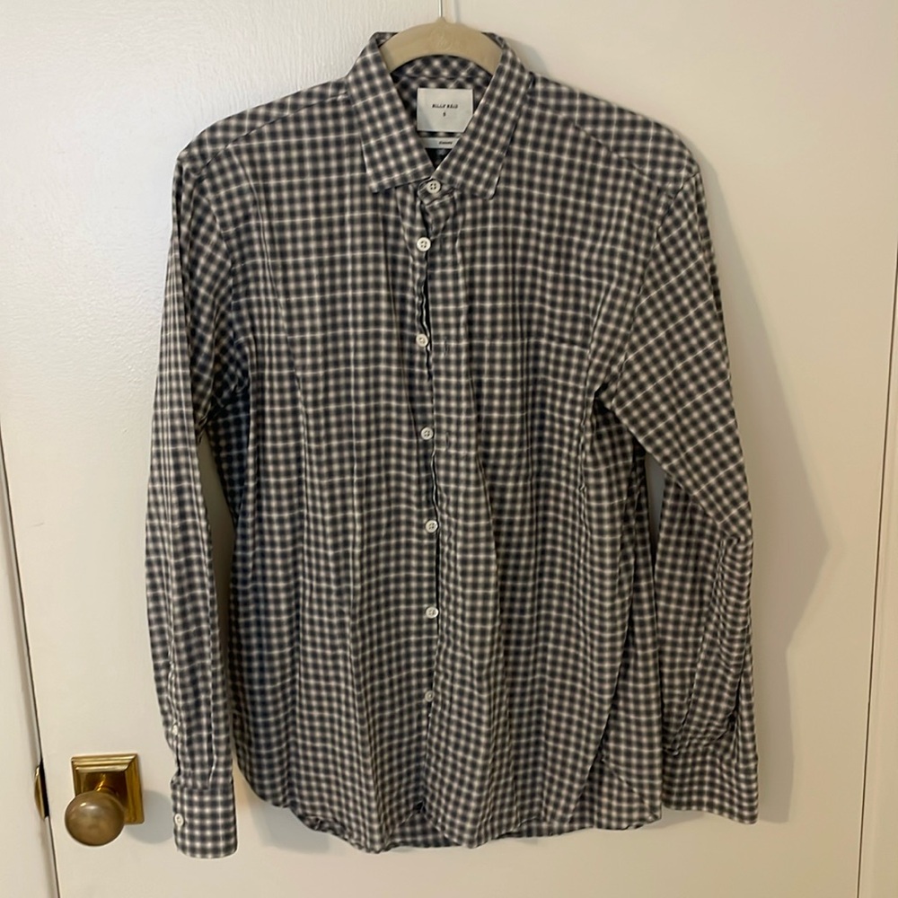 Billy Reid checked shirt
